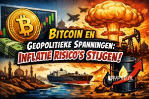 Bitcoin blijft kalm terwijl spanningen rond Iran nieuwe inflatiezorgen oproepen