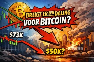 Bitcoin koers rond $73.000: waarschuwen analisten voor nieuwe daling?