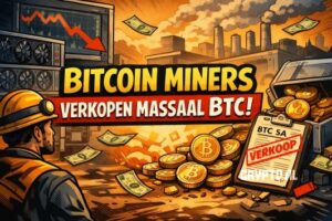 Bitcoin miners verkopen massaal BTC: wat betekent dat voor de markt?