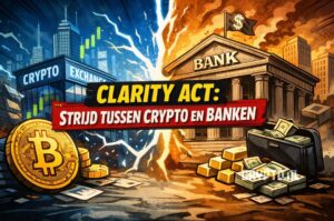 CLARITY Act: strijd tussen crypto en banken kan grote banken juist sterker maken