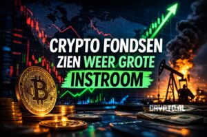 Crypto fondsen zien opnieuw grote instroom ondanks oorlogsspanningen