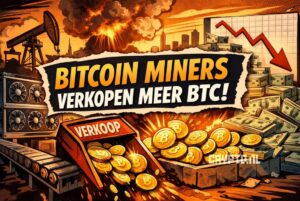 Bitcoin miners verkopen meer BTC en dat zegt veel over de markt