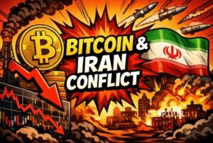 Bitcoin koers onder druk door Iran conflict