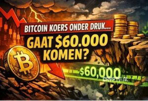 Bitcoin koers onder druk terwijl markt wacht op volgende beweging