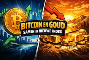 Bitcoin en goud samen in nieuwe index