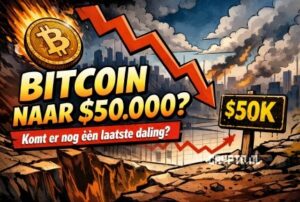 Bitcoin koers mogelijk naar $50.000: komt er nog één laatste daling?