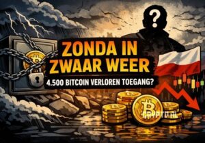 Zonda in zwaar weer: 4.500 Bitcoin mogelijk vast door ontbrekende sleutels