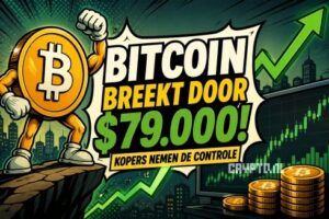 Bitcoin koers boven $79.000: waarom kopers ineens weer de controle nemen