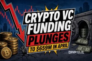 Crypto VC funding zakt hard in april: investeerders worden voorzichtiger