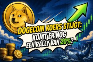 Dogecoin koers stijgt: komt er nog een rally van 20%?