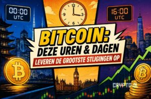 Bitcoin koers volgt opvallend patroon: deze momenten leveren de grootste stijgingen op