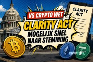Amerikaanse crypto wet krijgt nieuwe impuls: CLARITY Act mogelijk snel naar stemming