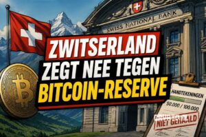 Zwitserland ziet Bitcoin-reserve voorlopig stranden