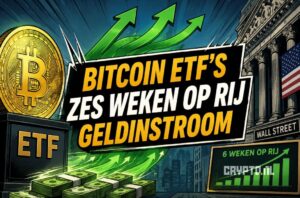 Bitcoin ETF’s blijven geld aantrekken ondanks onrust op de markt
