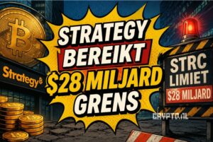 Strategy bereikt mogelijk belangrijke grens in Bitcoin-strategie