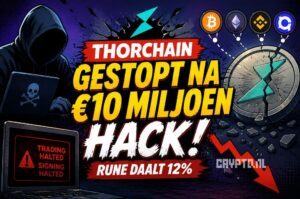 THORChain stopt handel na miljoenenhack, RUNE flink onder druk
