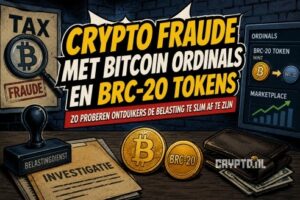 Crypto belastingfraude verschuift naar Bitcoin Ordinals en BRC-20 tokens