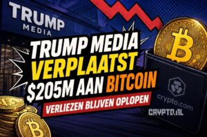 Trump Media ziet bitcoinverlies oplopen na opvallende crypto-transactie
