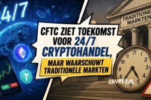 CFTC ziet toekomst voor 24/7 cryptohandel, maar waarschuwt traditionele markten