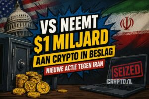 VS neemt voor $1 miljard aan crypto in beslag bij nieuwe actie tegen Iran