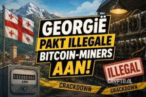 Georgië pakt illegale Bitcoin-miners aan na explosie in stroomverbruik