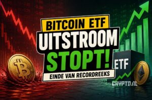 Bitcoin ETF uitstroom stopt na miljardenverlies, maar herstel blijft broos
