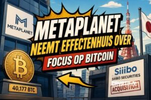 Metaplanet zet volgende stap in Bitcoin-strategie met overname