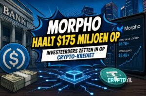 Morpho haalt recordbedrag op voor groeiende markt van crypto-krediet