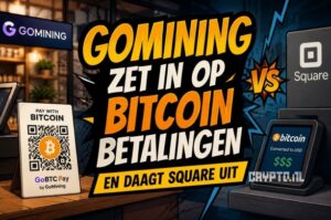 GoMining zet in op bitcoin als betaalmiddel en daagt Square uit