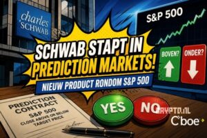 Schwab zet eerste stap naar prediction markets