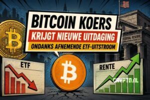 Bitcoin koers krijgt nieuwe uitdaging ondanks afnemende ETF-uitstroom