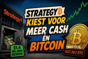 Strategy kiest voor meer cash én bitcoin