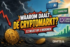 Waarom daalt de cryptomarkt? CZ wijst op drie belangrijke oorzaken