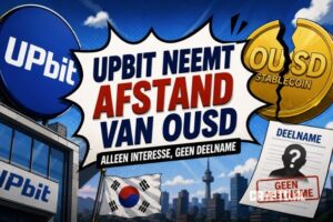 Upbit ontkent deelname aan OUSD: onduidelijkheid rond nieuwe stablecoin groeit