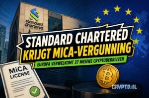Standard Chartered krijgt MiCA-vergunning: Europa zet volgende stap in regulering van crypto