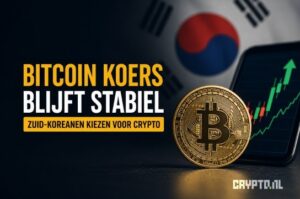 Bitcoin koers blijft stabiel terwijl Zuid-Koreanen massaal crypto kopen