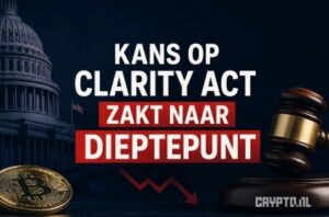 Kans op Amerikaanse cryptowet zakt naar dieptepunt