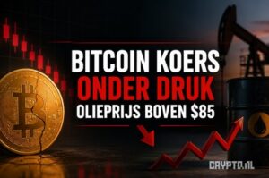 Bitcoin koers onder druk door stijgende olieprijs: waarom beleggers weer kiezen voor BTC