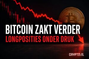 Bitcoin zakt verder terwijl handelaren longposities sluiten