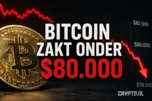 Bitcoin worstelt met $80.000: inflatiecijfers bepalen volgende stap
