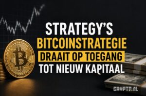 Strategy blijft voor Bitcoin afhankelijk van nieuw kapitaal