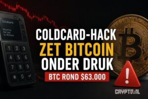 Coldcard-hack zet Bitcoin opnieuw onder druk