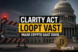 CLARITY Act loopt vast, maar crypto in de VS gaat verder