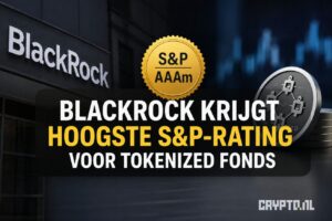 BlackRock krijgt hoogste S&P-rating voor nieuw tokenized fonds