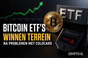 Bitcoin ETF’s winnen terrein na problemen met Coldcard
