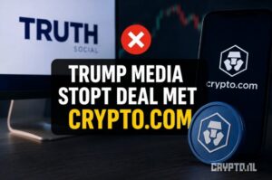 Trump Media stopt miljardenplan met Crypto.com