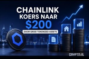 Chainlink koers kan naar $200 door groei van tokenized assets