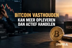 Bitcoin vasthouden kan meer opleveren dan actief handelen
