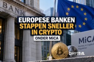 Europese banken stappen sneller in crypto onder MiCA