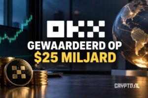 OKX gewaardeerd op $25 miljard na nieuwe investering